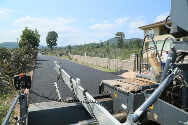 Ordu’nun yolları asfaltlanıyor