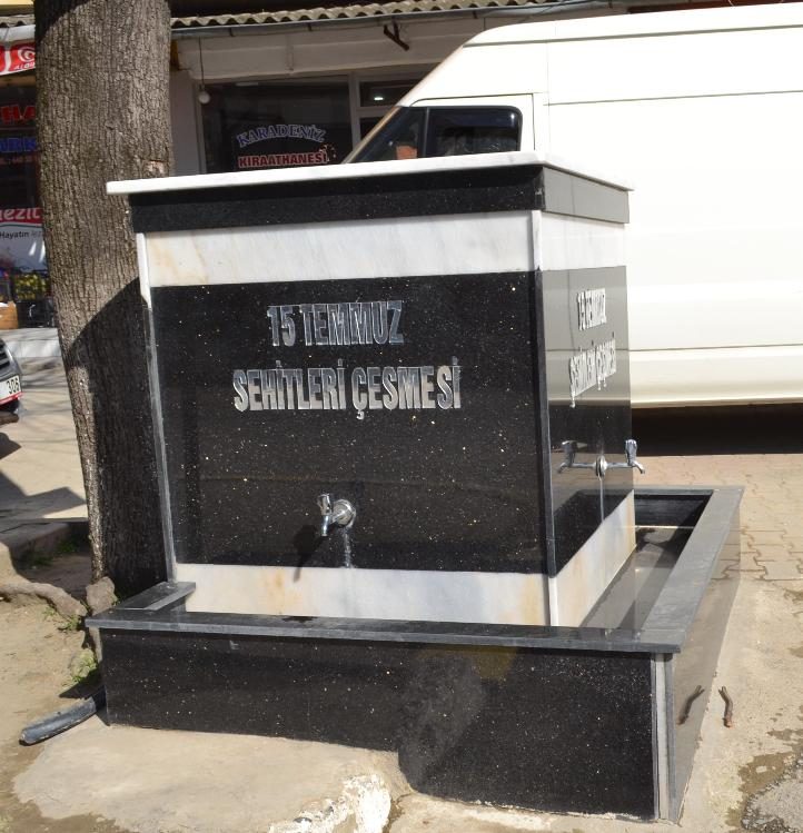15 TEMMUZ ŞEHİTLER ÇEŞMESİ SİMGE OLDU