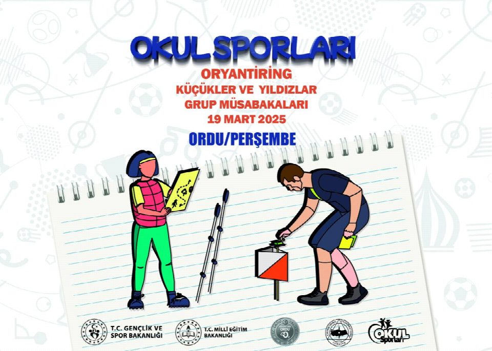 Oryantiring heyecanı Ordu’da başlıyor
