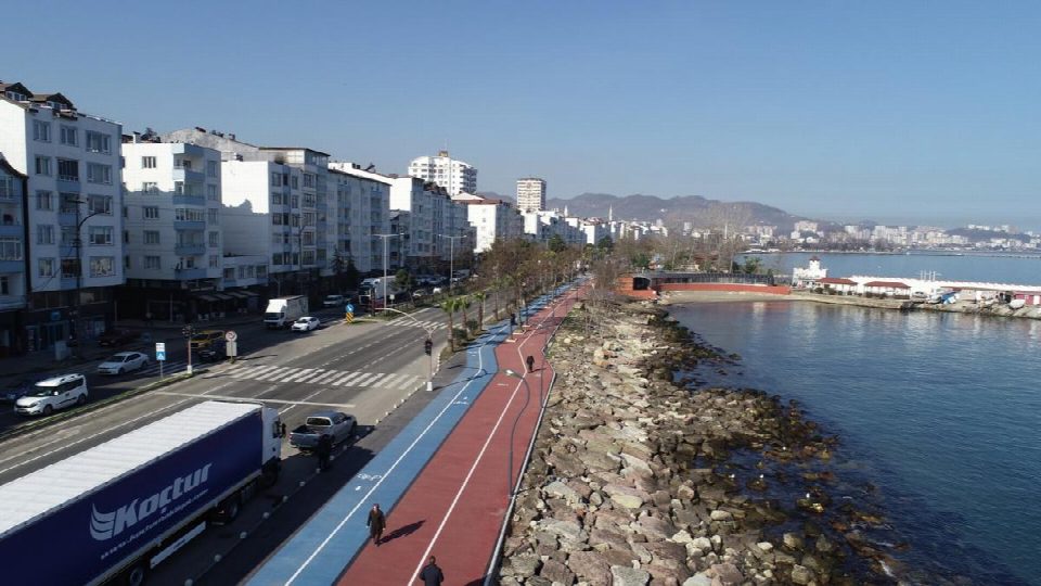 Fatsa koşu ve bisiklet yolu” hizmete hazır