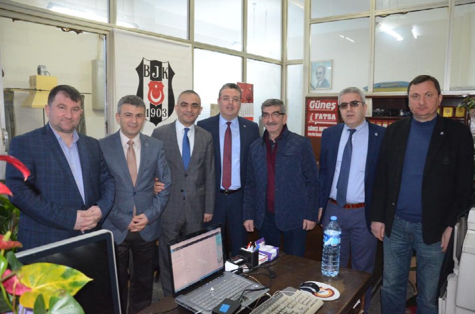 ORDU SMMMO BAŞKANI BAHADIR BAŞ’DAN GAZETEMİZE ZİYARET