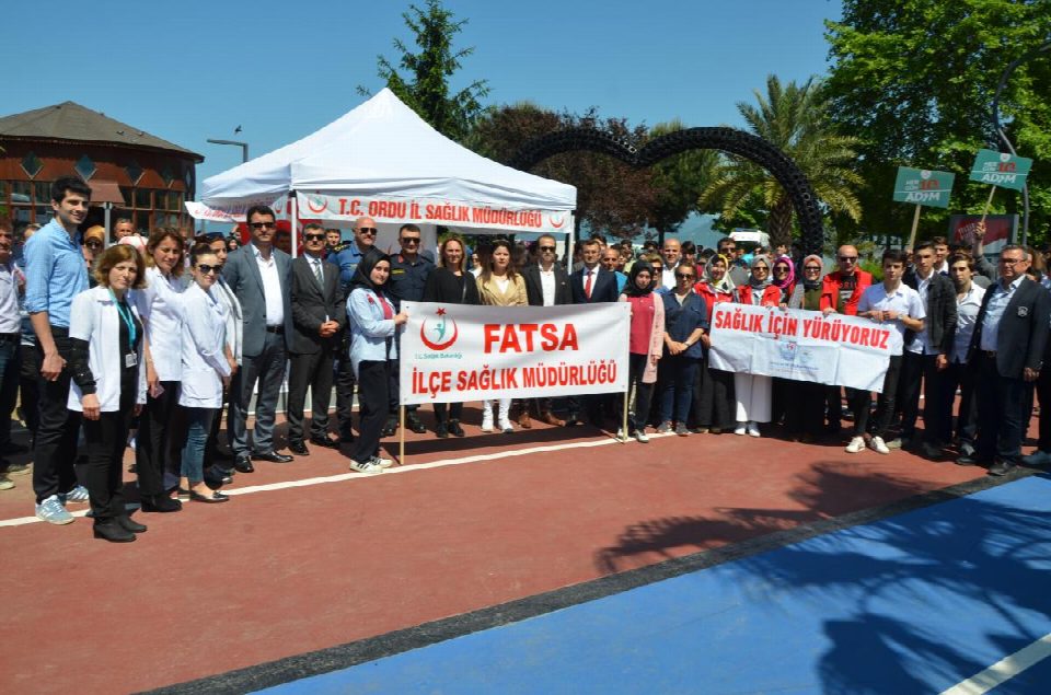 FATSA'DA 20 MAYIS AVRUPA OBEZİTE GÜNÜ YÜRÜYÜŞ ETKİNLİĞİ