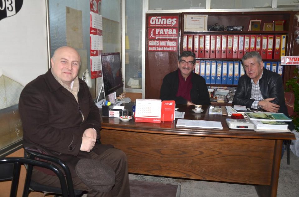 Eroğlu ve Güngör’den gazetemize ziyaret