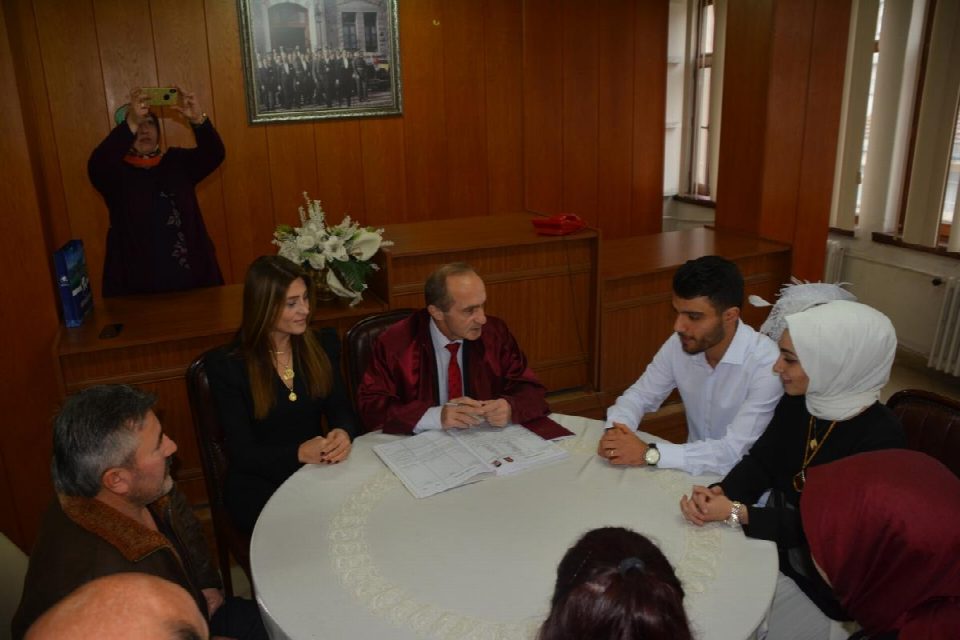 Fatsa Belediyesinde 2018 yılında 726 nikah gerçekleşti