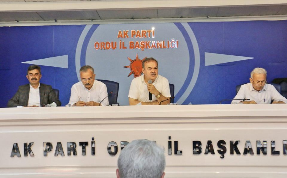 AK Parti İl başkanı Tomakin “Cumhurbaşkanımız Recep Tayyip Erdoğan Ordu’ya geliyor”