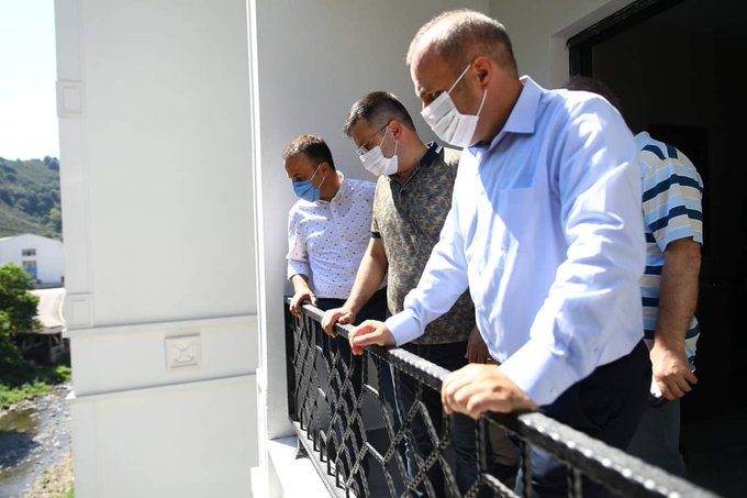Başkan Kibar Sarmaşık kaplıcasıtermal tesislerini ziyaret etti