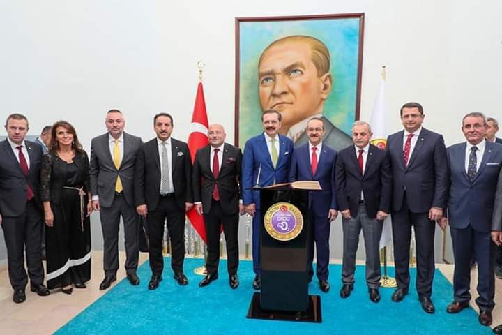 TOBB Başkanı M.Rifat Hisarcıklıoğlu Ordu’ya geldi