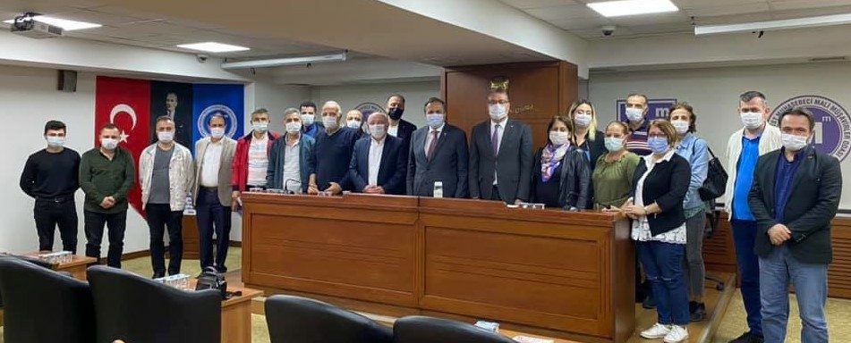 CHP Genel Başkan yardımcısı Seyit Torun Ordu Mali Müşavirler Odasını ziyaret etti