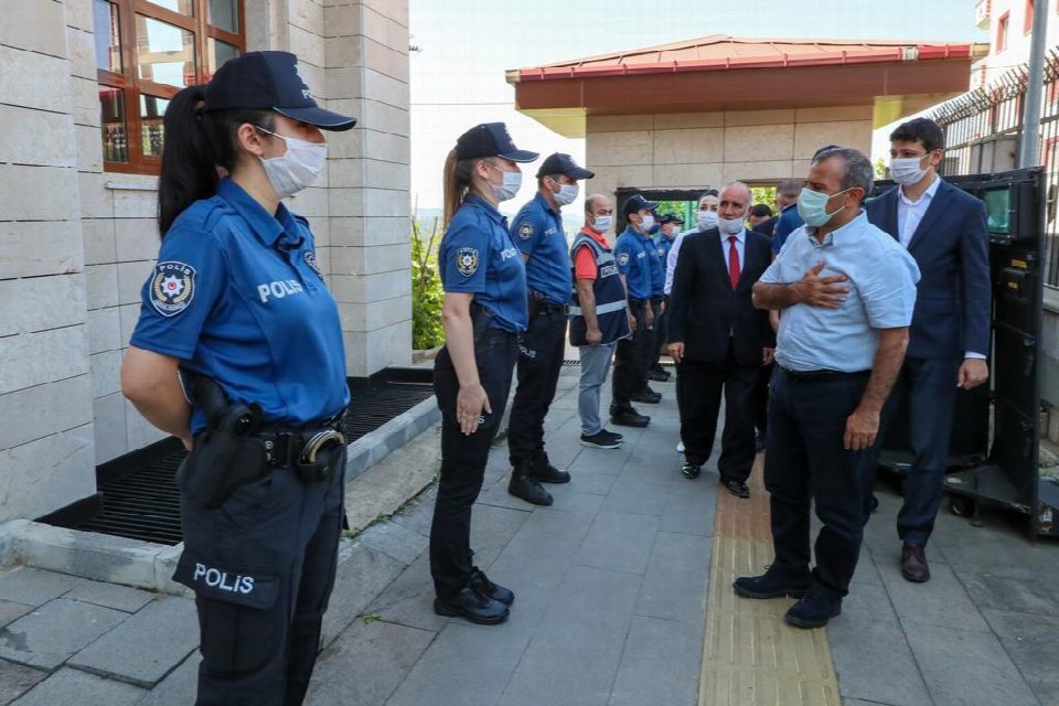 Vali Sonel, Çamaş ilçesini ziyaret etti