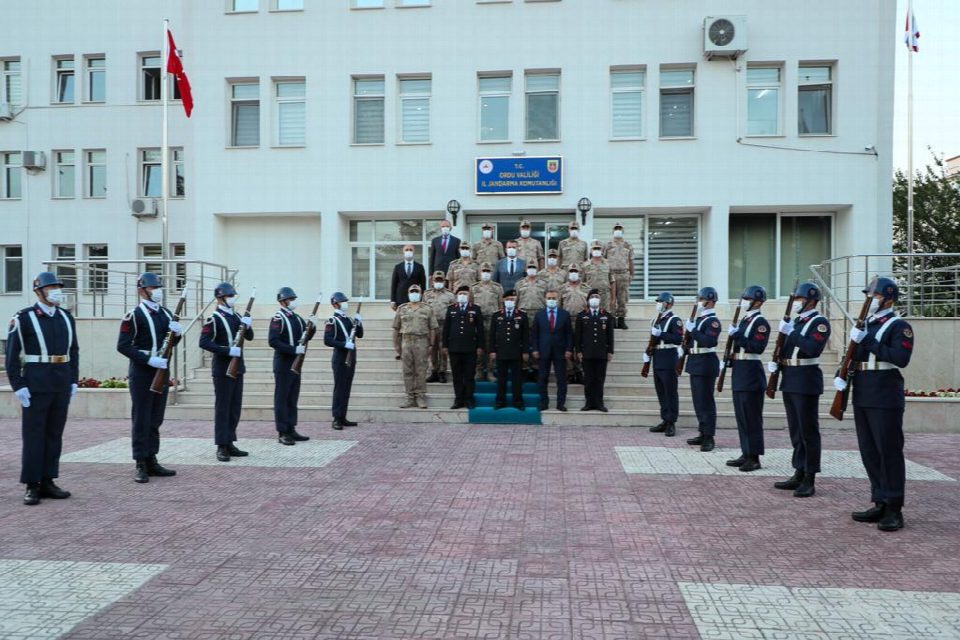 Jandarma Genel Komutanı Orgeneral Arif Çetin, Ordu’ya geldi