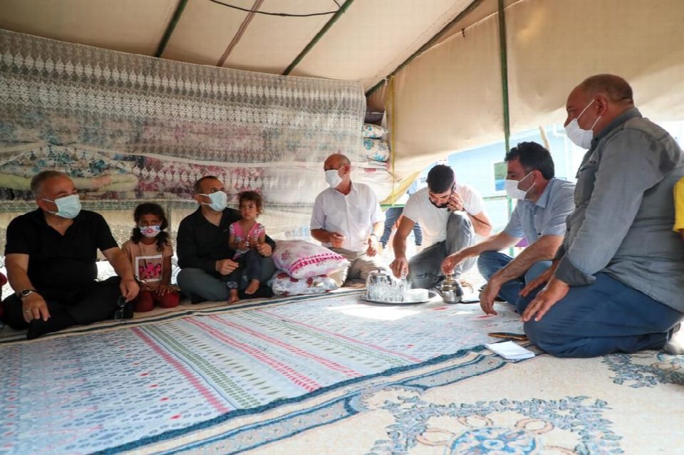 Vali Sonel, Saraycık METİP alanını ziyaret etti