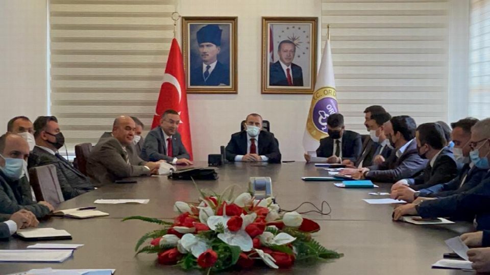Ordu Şehir Hastanesi için koordinasyon ve eşgüdüm toplantısı yapıldı
