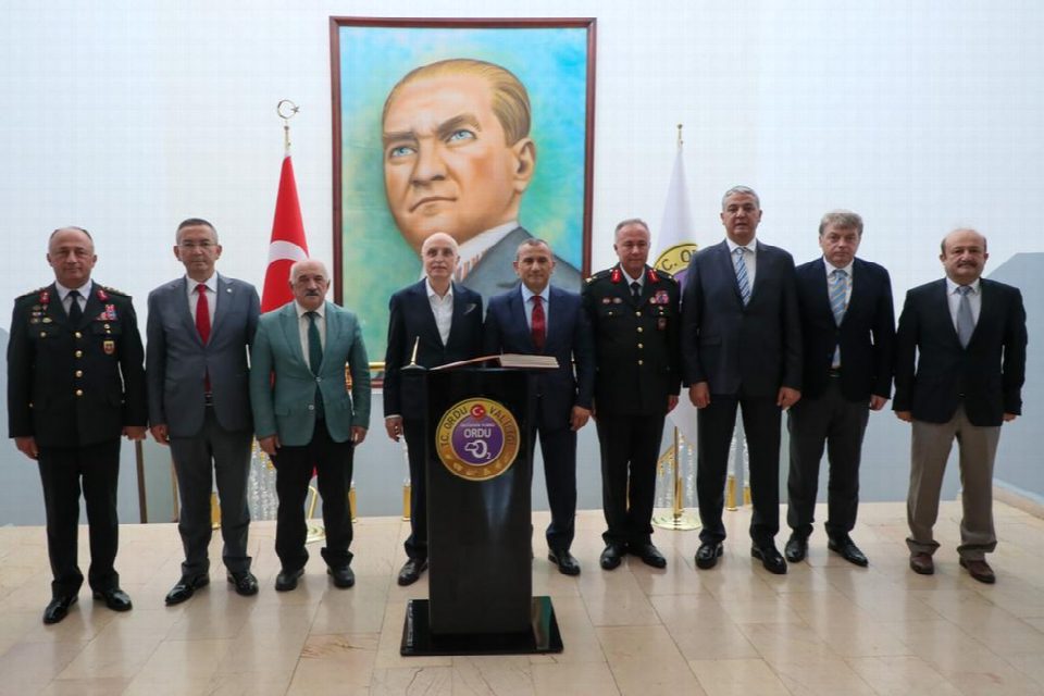 İçişleri Bakan Yardımcısı Erdil Ordu’da