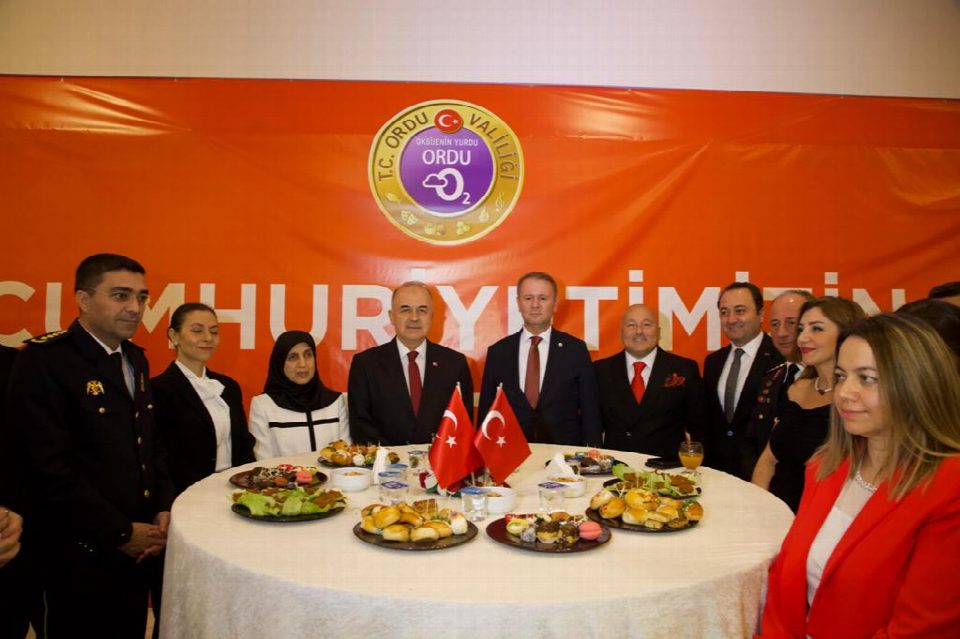 Cumhuriyet resepsiyonu yapıldı