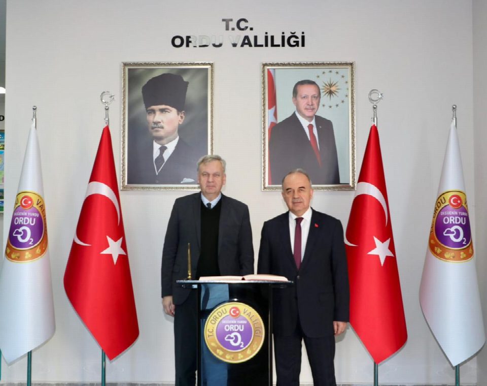 Almanya’nın Ankara Büyükelçisi Schulz, Vali Erol’u Ziyaret Etti