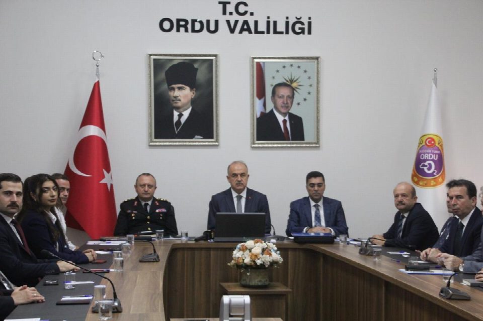 EYLÜL AYI İL GÜVENLİK VE ASAYİŞ KOORDİNASYON TOPLANTISI YAPILDI