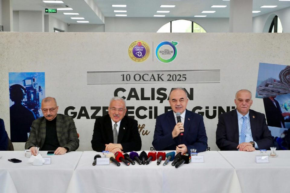10 ocak çalışan gazeteciler günü kutlandı