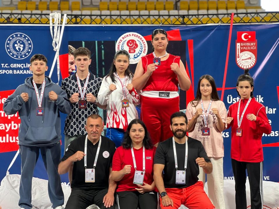 Ordu’lu minik boksörlerden Türkiye şampiyonası’nda 6 madalya