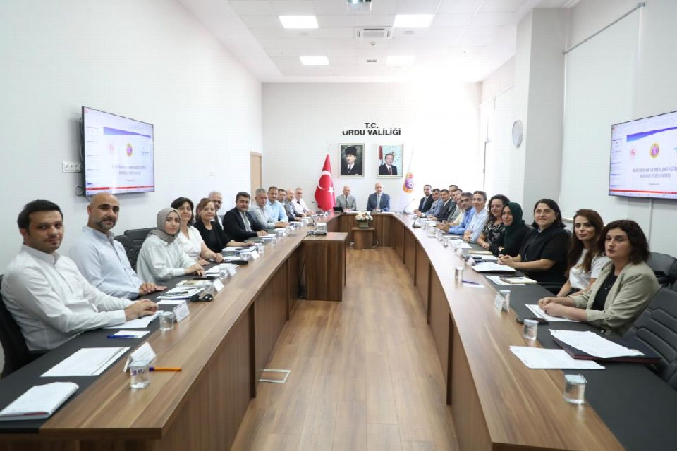 İl İstihdam ve Mesleki Eğitim Kurulu Toplantısı Yapıldı