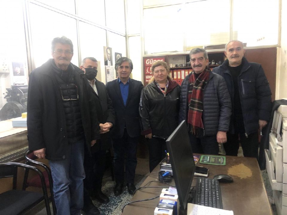 Sefai Uzunyurt gazetemizi ziyaret etti