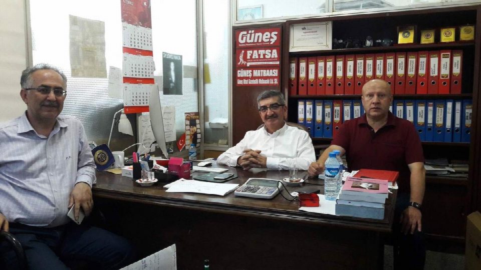 İSTANBUL ADLİYE MAHKEMELERİ BAŞKANI HAKİM HAYRİ KAYNAR’DAN GAZETEMİZE ZİYARET
