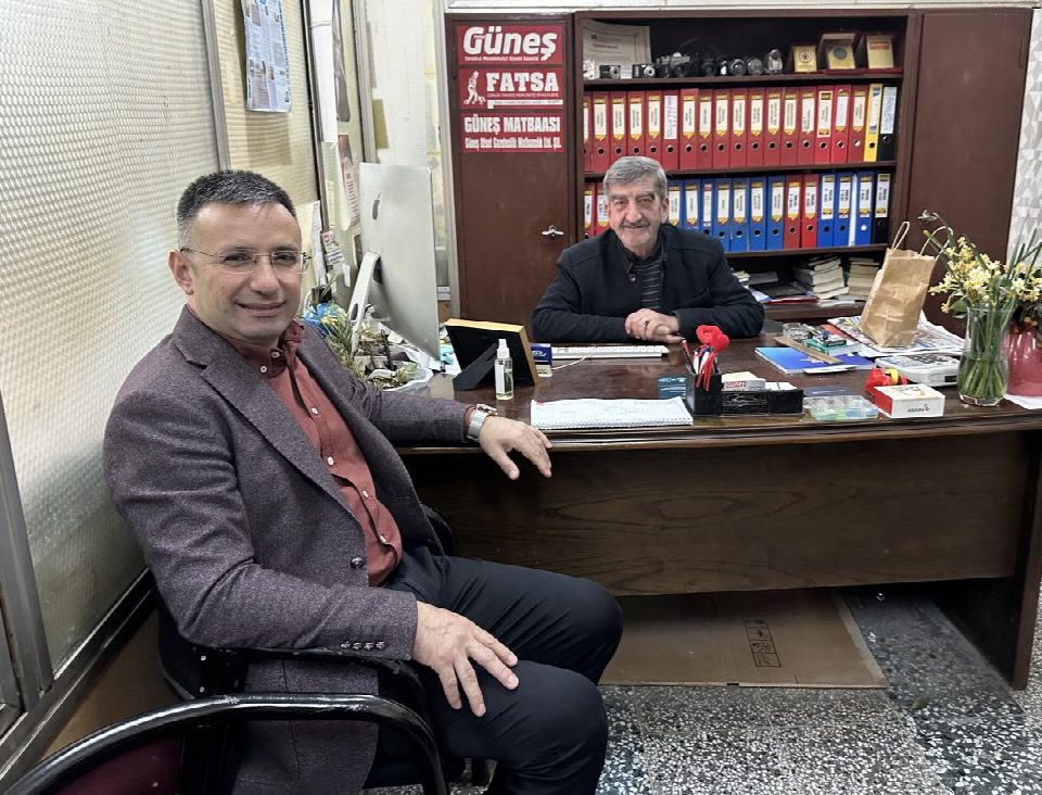 İsa Yüksel gazetemizi ziyaret etti