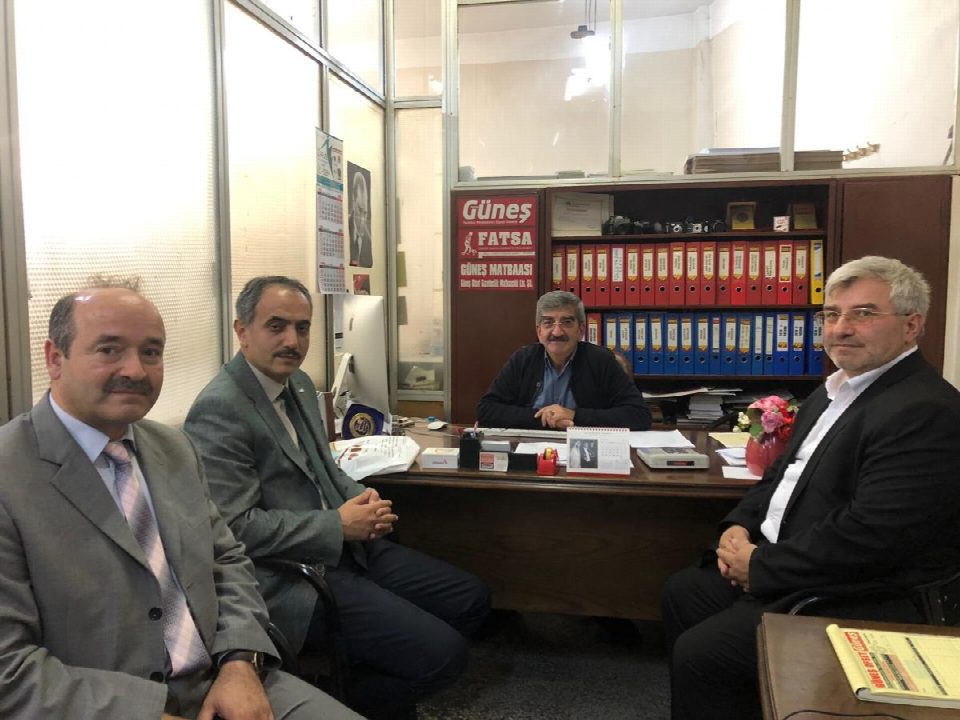 Müftü Bayram’dan Gazetemize Ziyaret