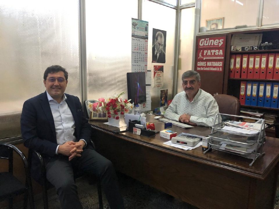 Murat Hazinedar gazetemizi ziyaret etti