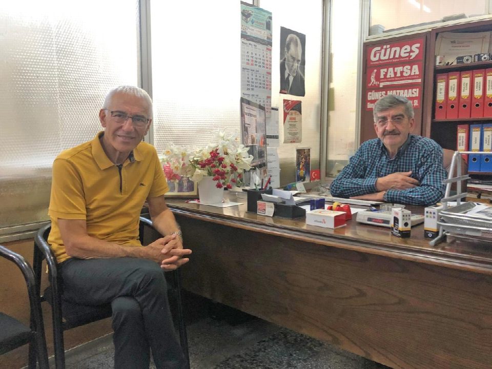 Özgün müzik sanatçı Mehmet Gümüş gazetemizi ziyaret etti