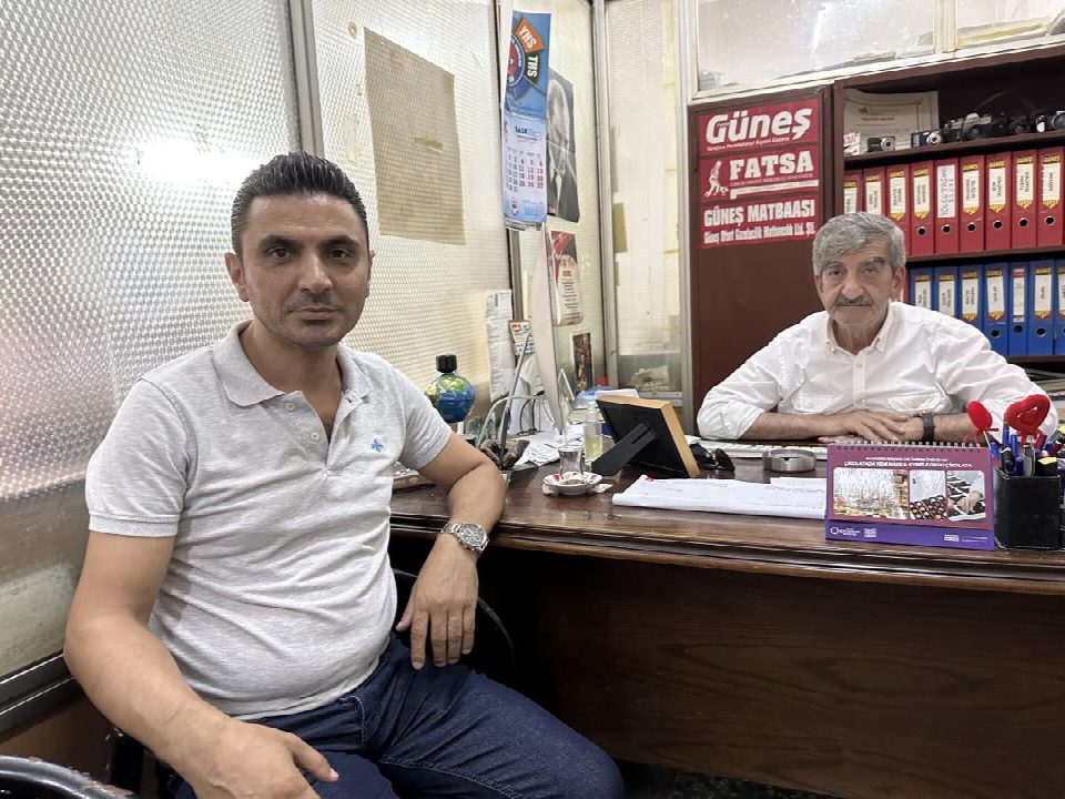 Fatsalı sanatçı Fedai Öz gazetemizi ziyaret etti