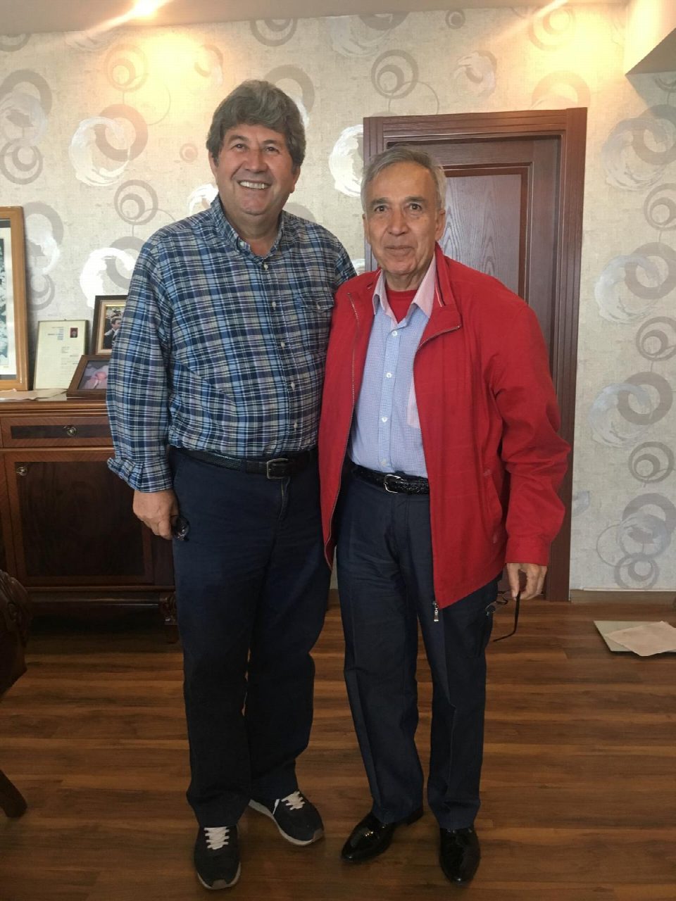 Yavuz Donat Süha Topaloğlu’nu ziyaret etti