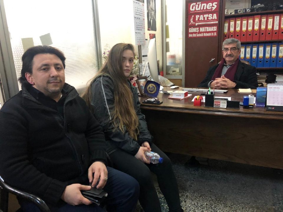 Dilara Özcan gazetemizi ziyaret etti