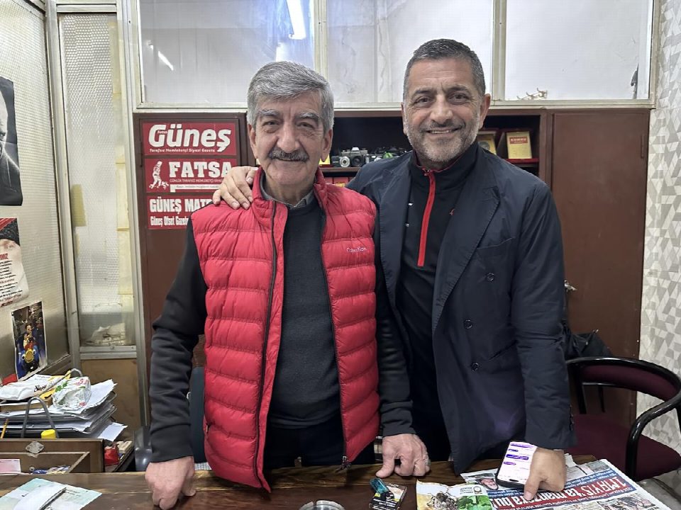 Dr. Zeki Ulvi Süvarioğlu gazetemizi ziyaret etti