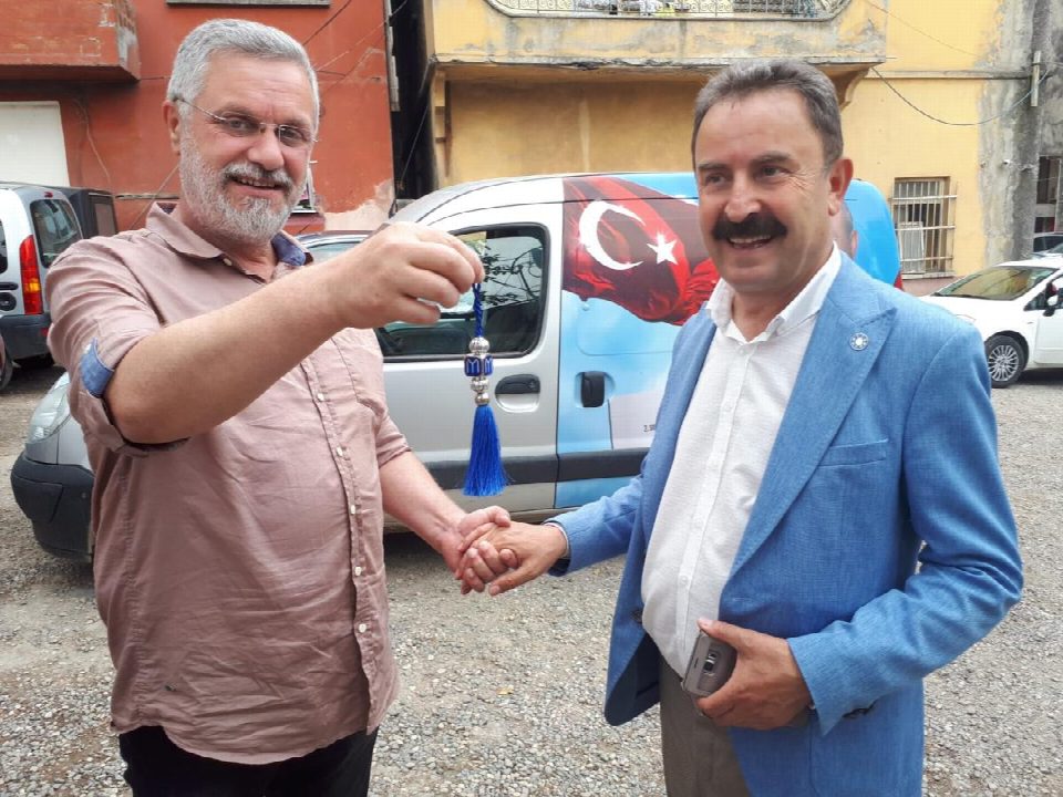 İYİ Parti milletvekili adayları Fatsa'da esnaf turunda