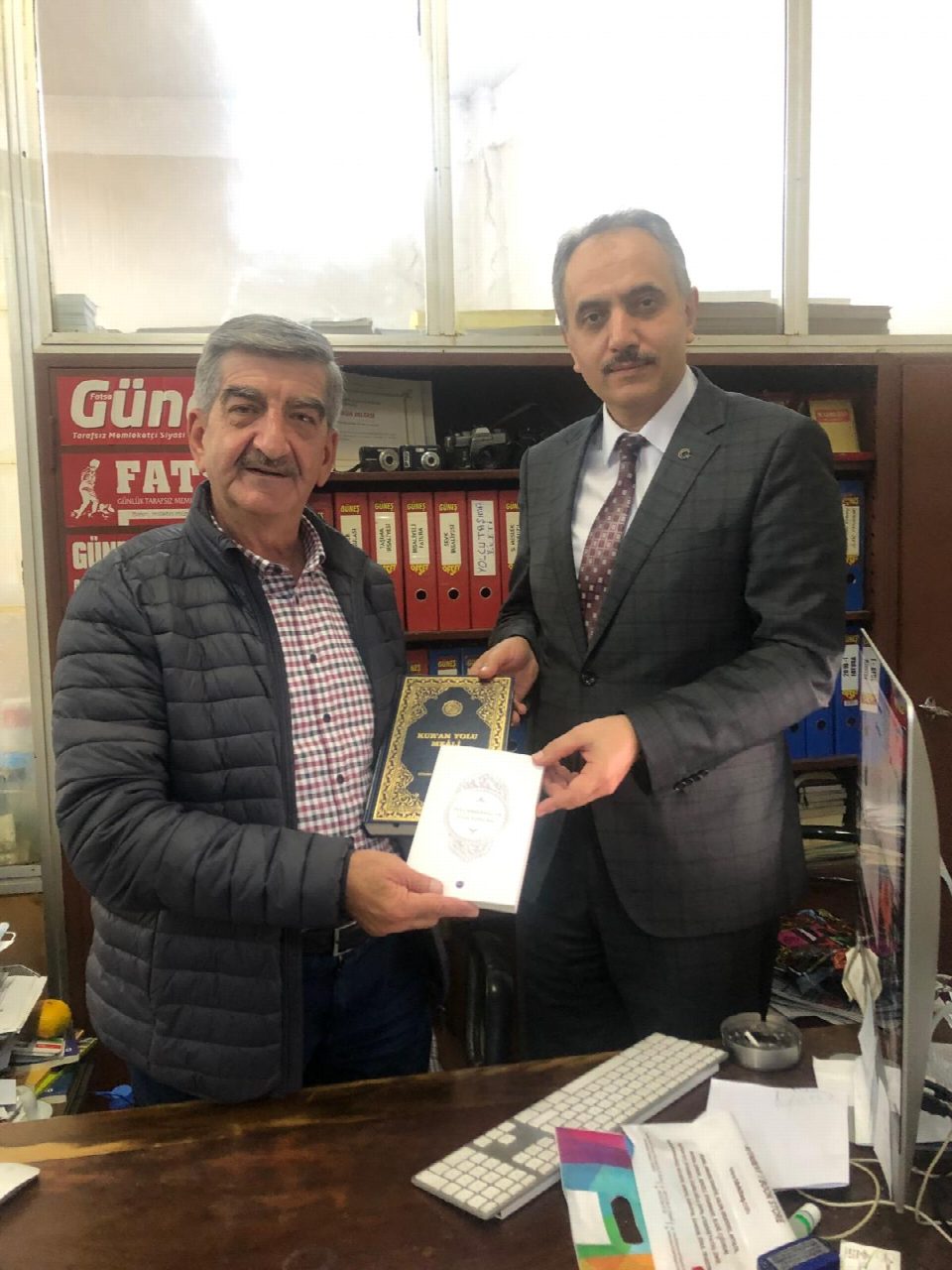 21 Ekim Dünya Gazeteciler günüde ziyaret ettiler