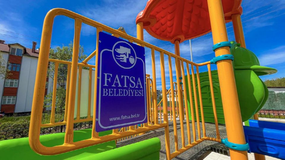 Fatsa belediyesi gülen çocuklar ve mutlu bir gelecek için çalışıyor