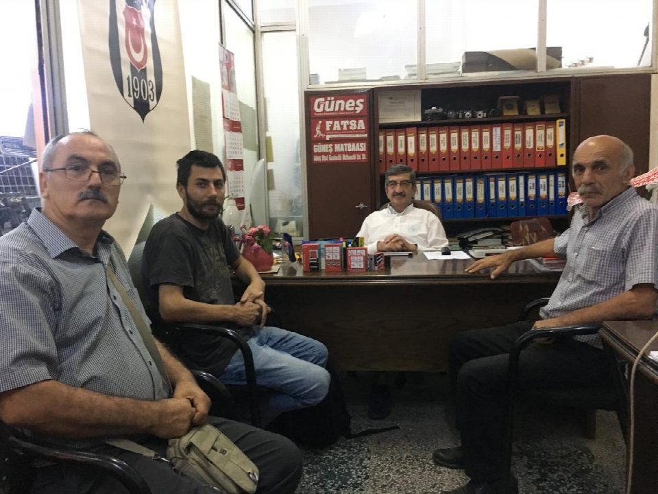 ÖDP Başkanlar Kurulu Üyesi İşleyen gazetemizi ziyaret etti