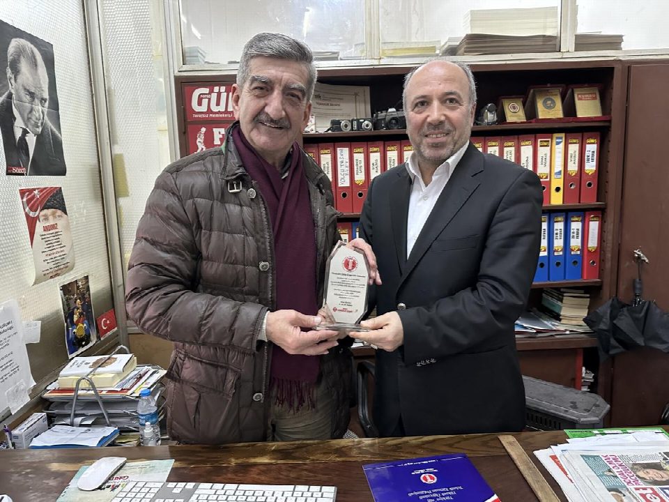 OTD Başkanı Musa Kıranlı gazetemizi ziyaret etti