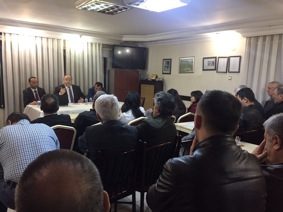 Ergün Taşçı hemşehrileriyle buluştu