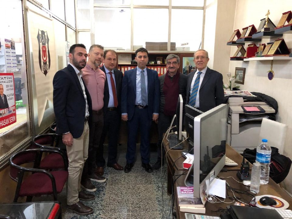 Başhekim Opr. Dr. Alper Delier gazetemizi ziyaret etti