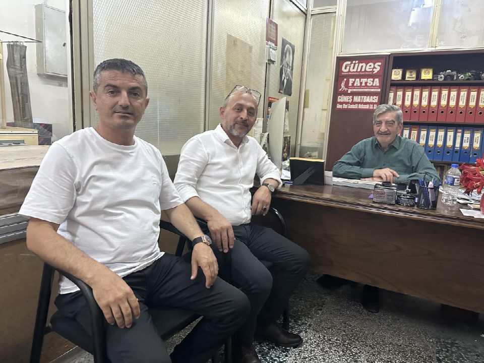 Başkan Adem Çıtlak gazetemizi ziyaret etti