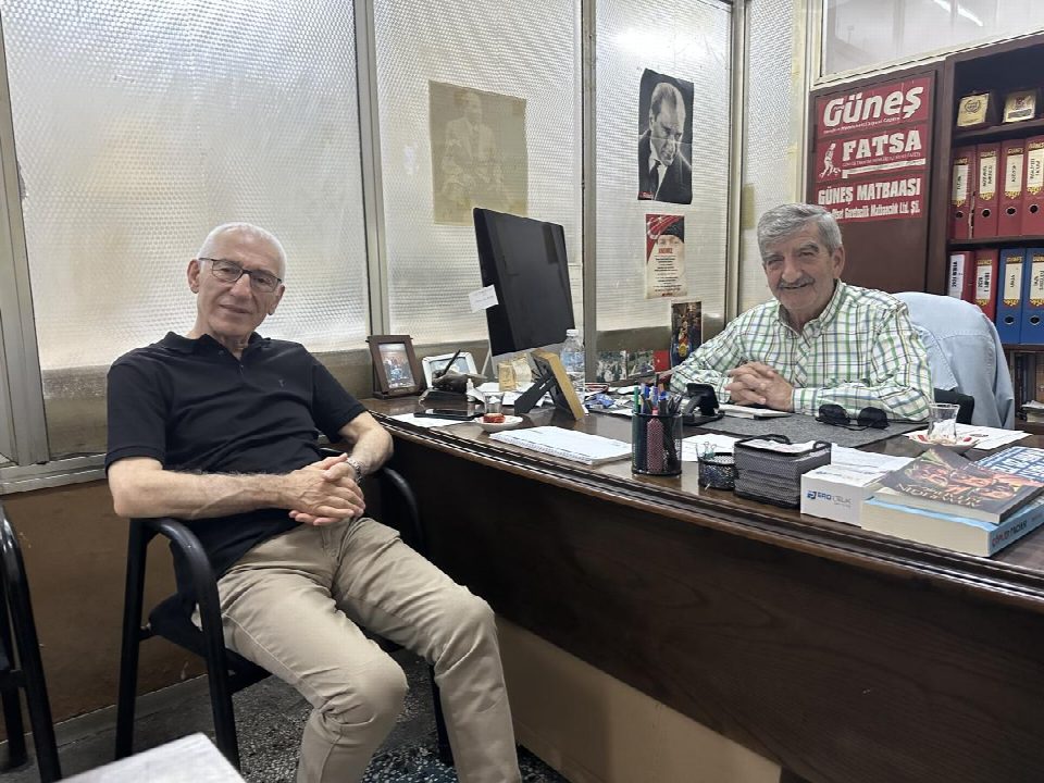 Mehmet Gümüş gazetemizi ziyaret etti