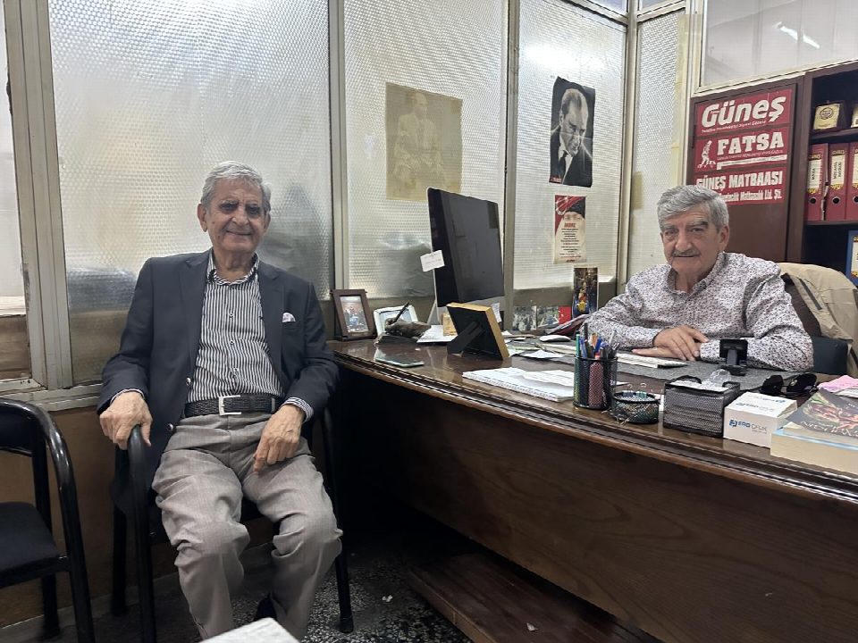 Fatsa eski Belediye Başkanı Yener Topaloğlu Güneş Gazetesi’ni ziyaret etti
