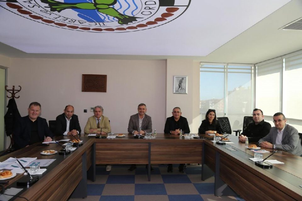Ordu ili Oda ve Borsa genel sekreterleri toplandı