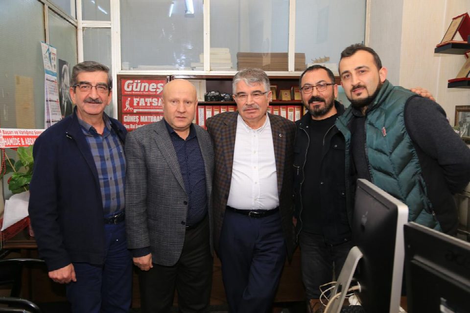 Şahin’i gazetemizde ağırladık