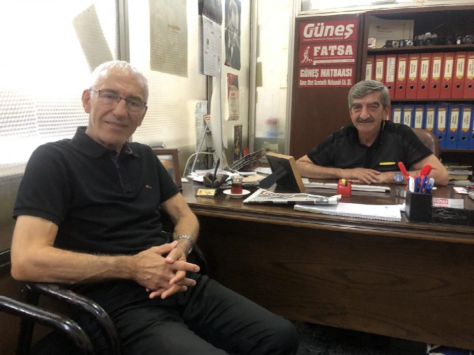 Mehmet Gümüş gazetemizi ziyaret etti