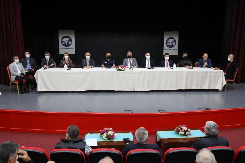 Kurum amirleri muhtarların sorun ve taleplerini dinledi