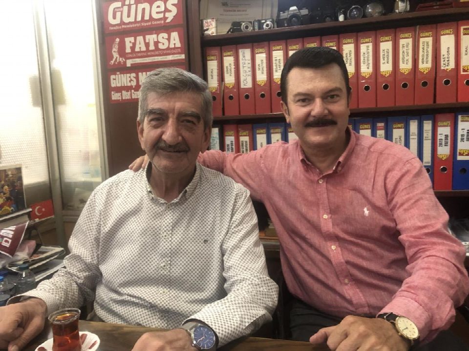 Sami Aksu gazetemizi ziyaret etti