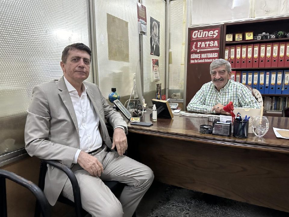 Mahmut Gün gazetemizi ziyaret etti