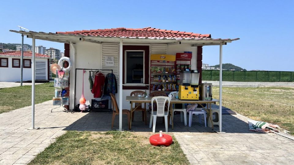 Fatsa Uzunkum kadınlar plajına çocuk oyun alanı yapıldı
